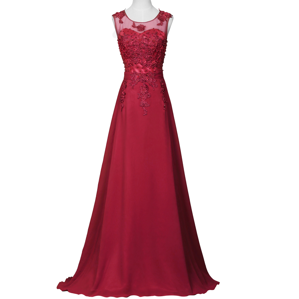 Burgundy Prom Dresses,lace Prom Dresses,formal Dresses 2018,evening Gowns