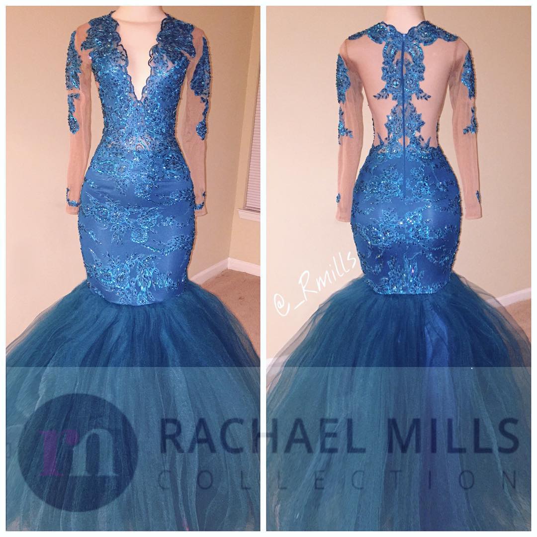 prom dresses mermaid 2018