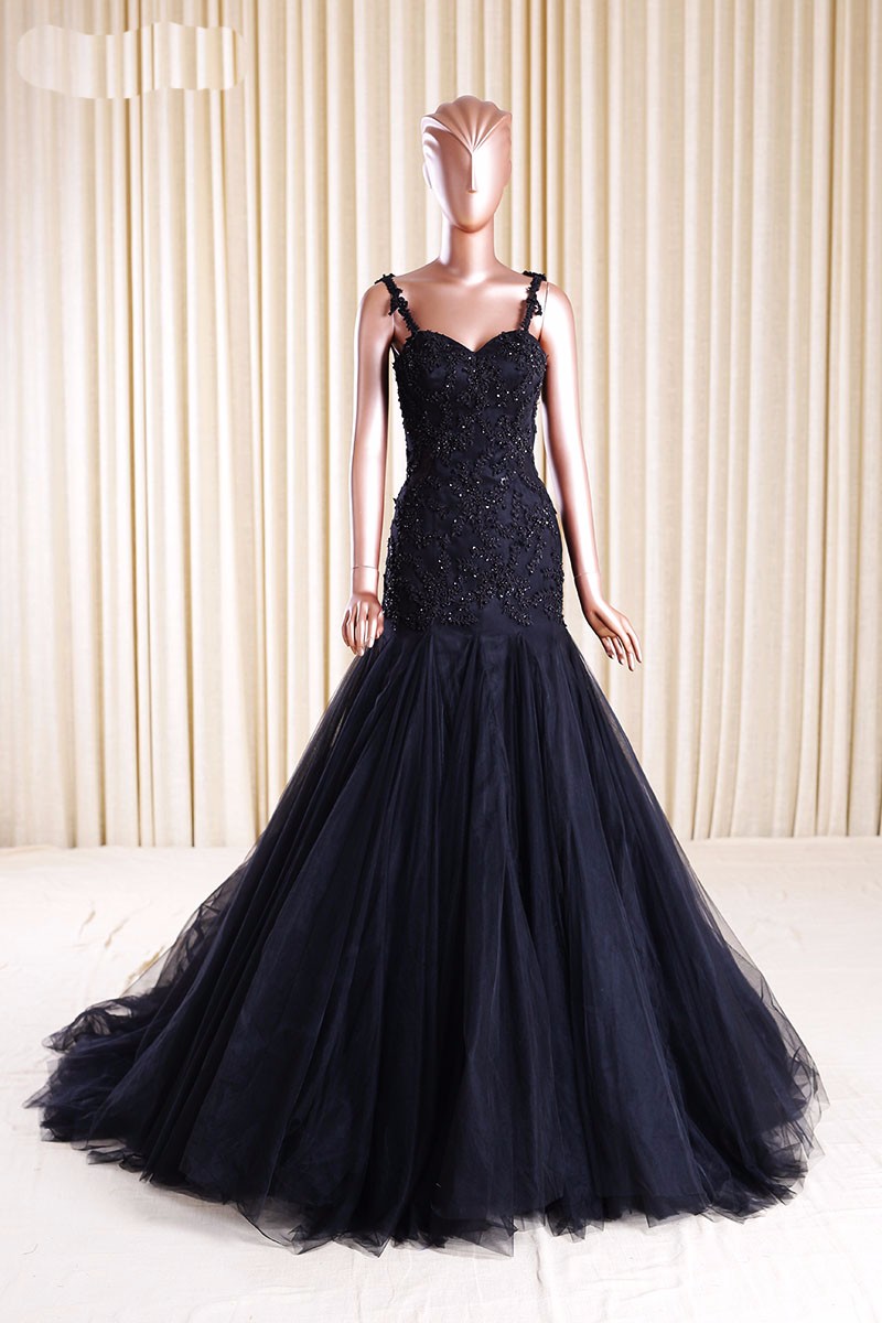 Black Prom Dresses,prom Dress 2018,a Line Evening Gowns,women Formal Party Dress
